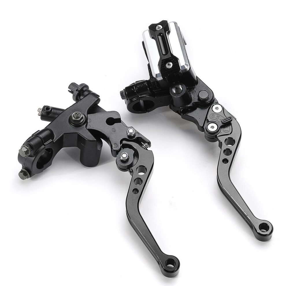 22Mm Front Hydraulic Brake Master Cylinder L/R Hand Pit Pro Quad Dirt Bike Atv Colour Black 4191026514940