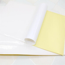JS-A4P 100 Sheets/Lot A4 Adhesive Sticker Printing Paper A4 White Blank Sticker Paper Label Printer Paper