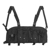 Tactical Vest Camouflage Tactics Belly Pocket Condor 7 Chest Rig Magazine Carrier Bag BLACK COLOR