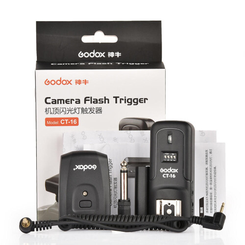 CT-16 16 Channels Wireless Radio Flash Trigger Transmitter Receiver 2