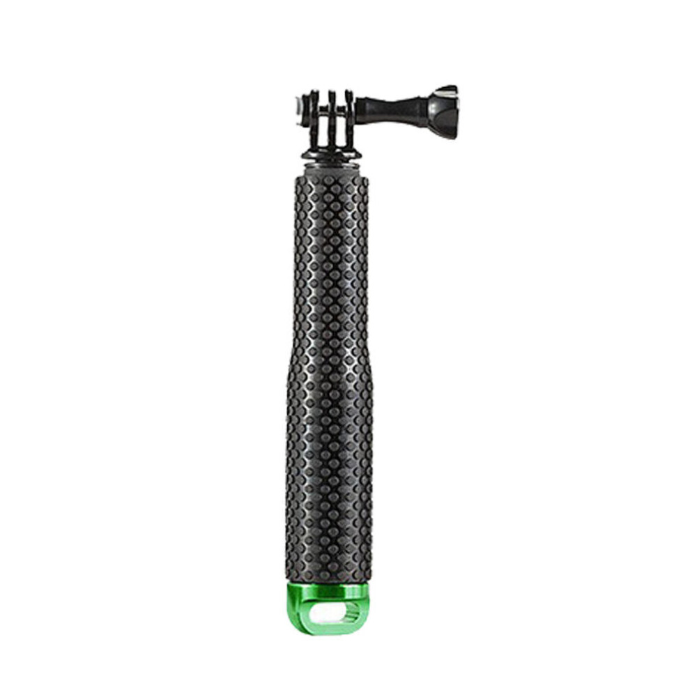 Xtgp207 Waterproof Hand Grip Adjustable Extension Selfie Stick Handheld Monopod Green 4151093604548
