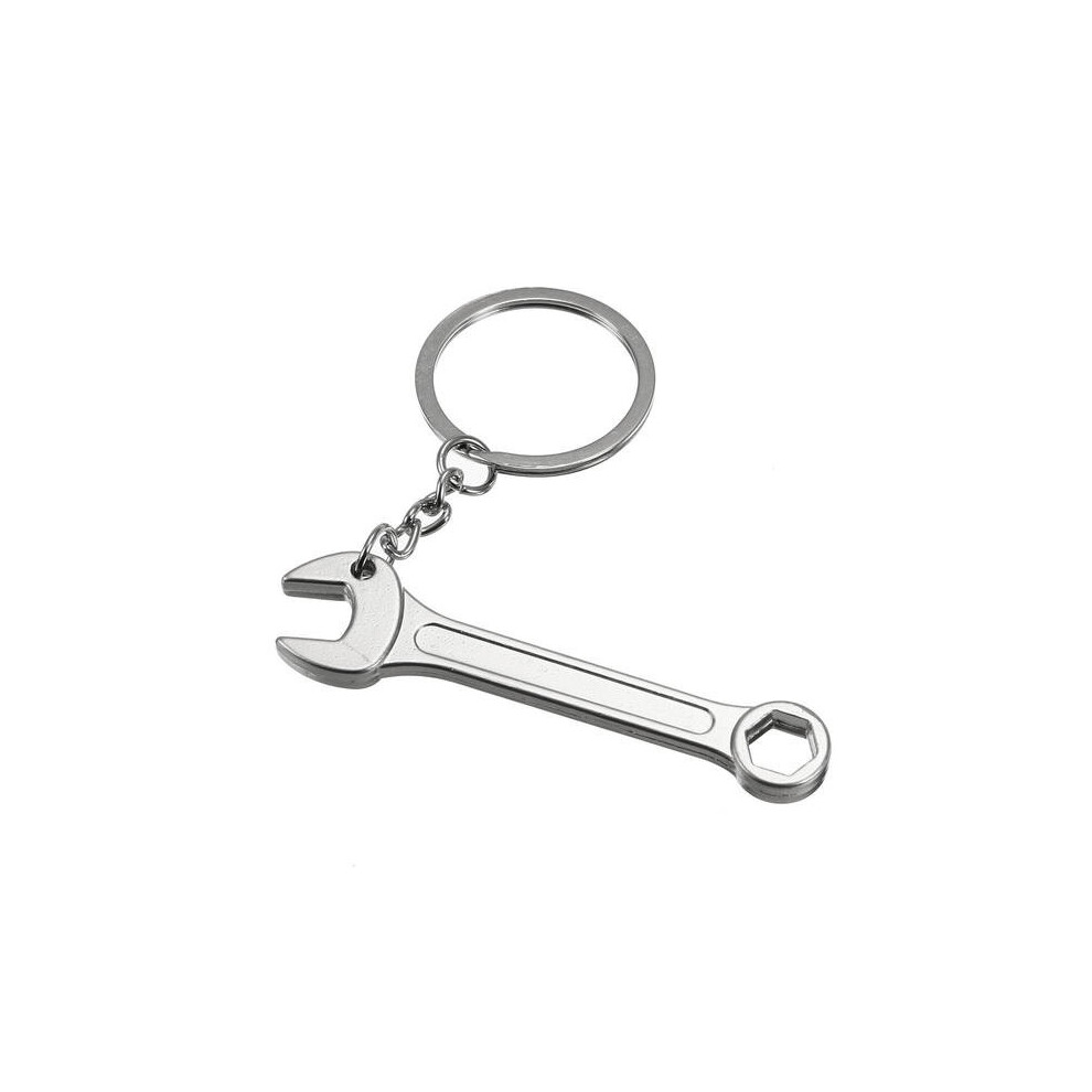 8 Pcs Creative Mini Tool Model Wrench Socket Key Chain Ring 840079079190