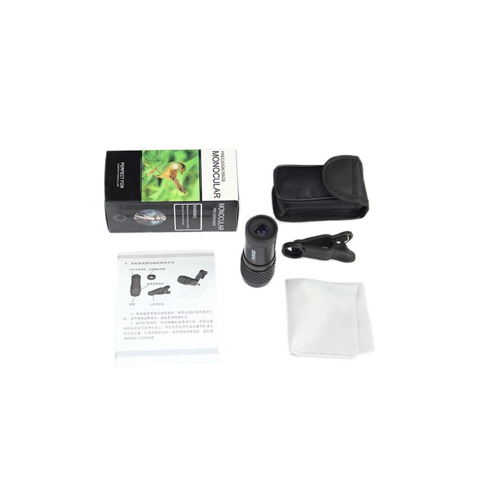 8X21 Monocular Telescope Lens For Iphone Samsung Htc Smartphone Camera 4151093604555