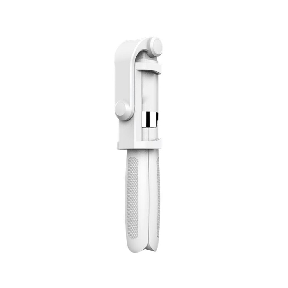 L01 360 Degree Rotatable Extendable Tripod Selfie Stick With Bluetooth Remote Control Color White 4151093695034