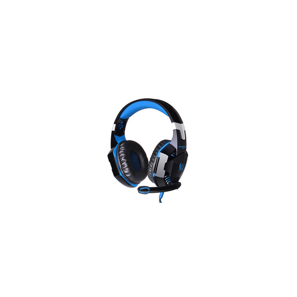 G2000 Over Ear Stereo Bass Gaming Headphone Headset Earphone Headbrand With Mic Led For Pc Game 6441594703306