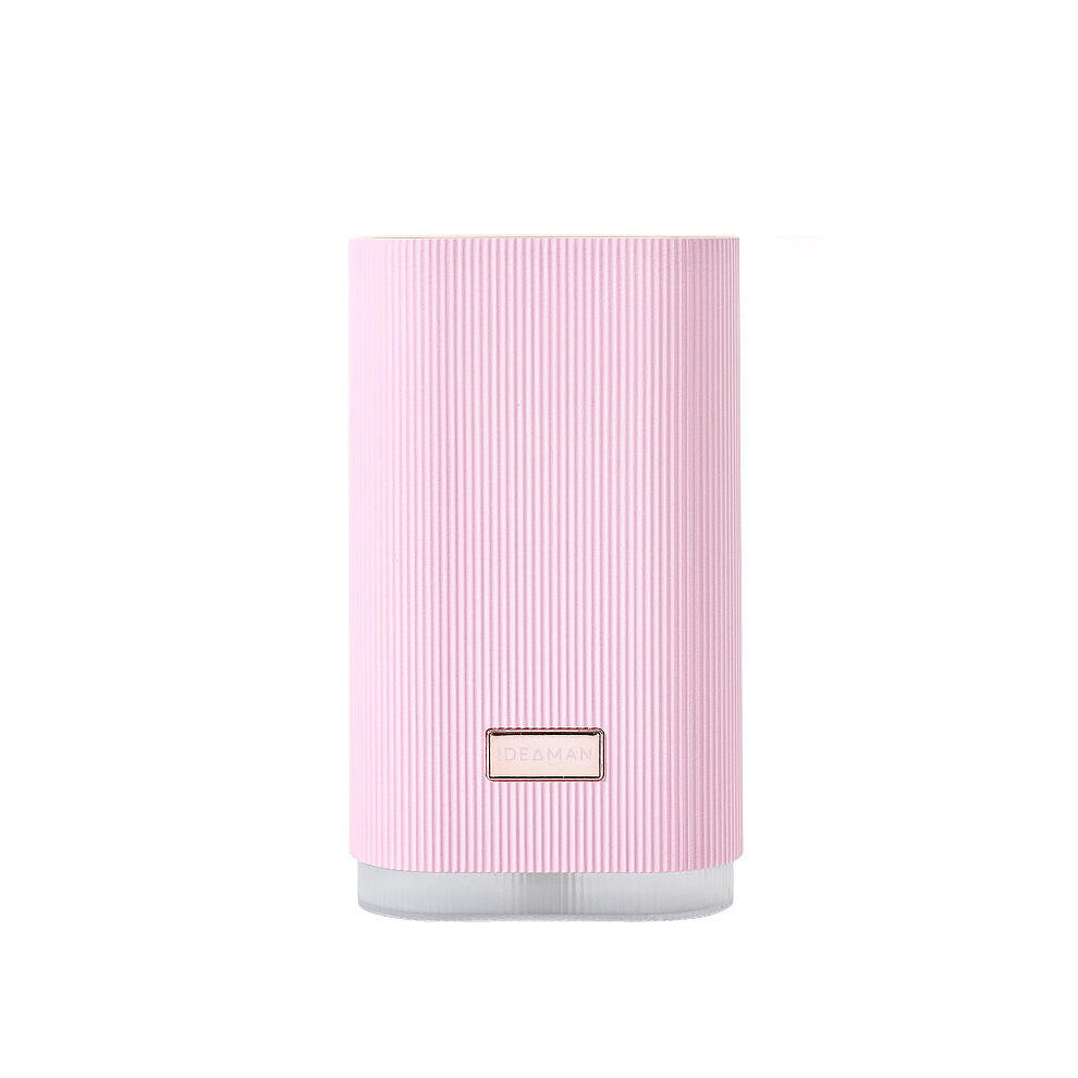 CD-124 220ml Mini Wireless Humidifier USB Charging 1800mAH Battery Capacity Household Humidifier PINK COLOUR-image-OPC-P79D56R-NEW