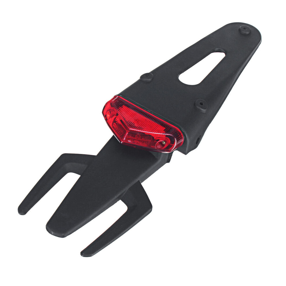Universal Motorcycle Dirt Bike Atv Fender 5 Led Brake Stop Rear Tail Color Light/Red 4191026599633