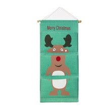 Christmas 3 Grid Storage Hanging Bag Pocket Wardrobe Wall-Mounted Multi-layer Parts Storage Box B SPECIFICATION
