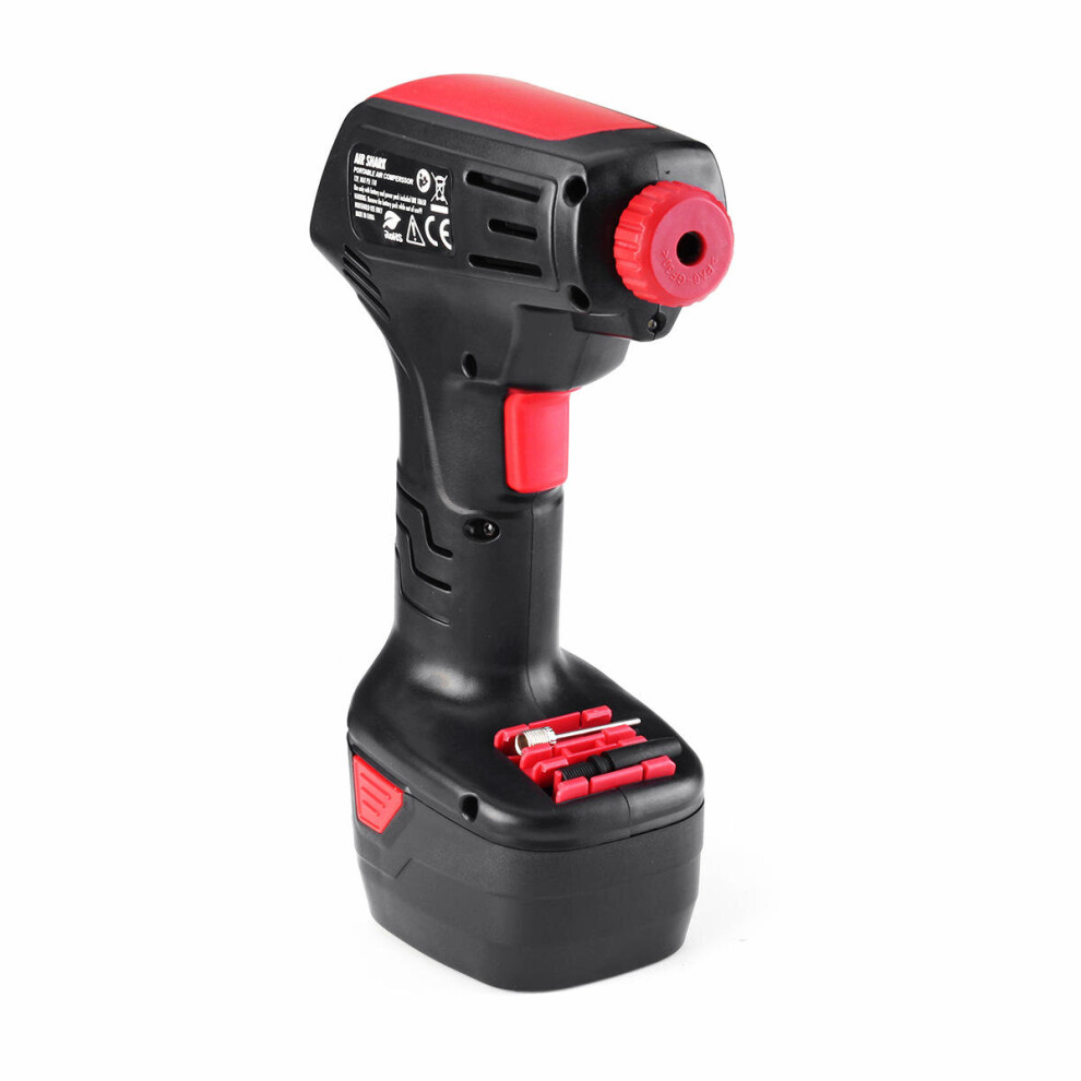 12V Cordless Tyre Inflator Electric Car Air Compressor Tyre Air Pump Digital Lcd 8651965789046