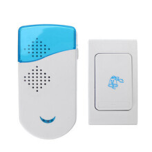 Télécommande sans fil 16 chansons sonnette intelligente anneaux autocollants émetteur + récepteur