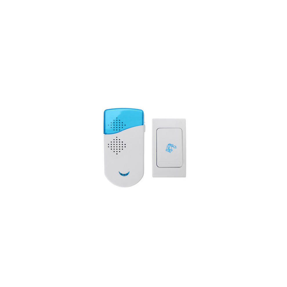 Wireless Remote Control 16 Tune Songs Smart Doorbell Self-adhesive Rings Transmitter + Receiver