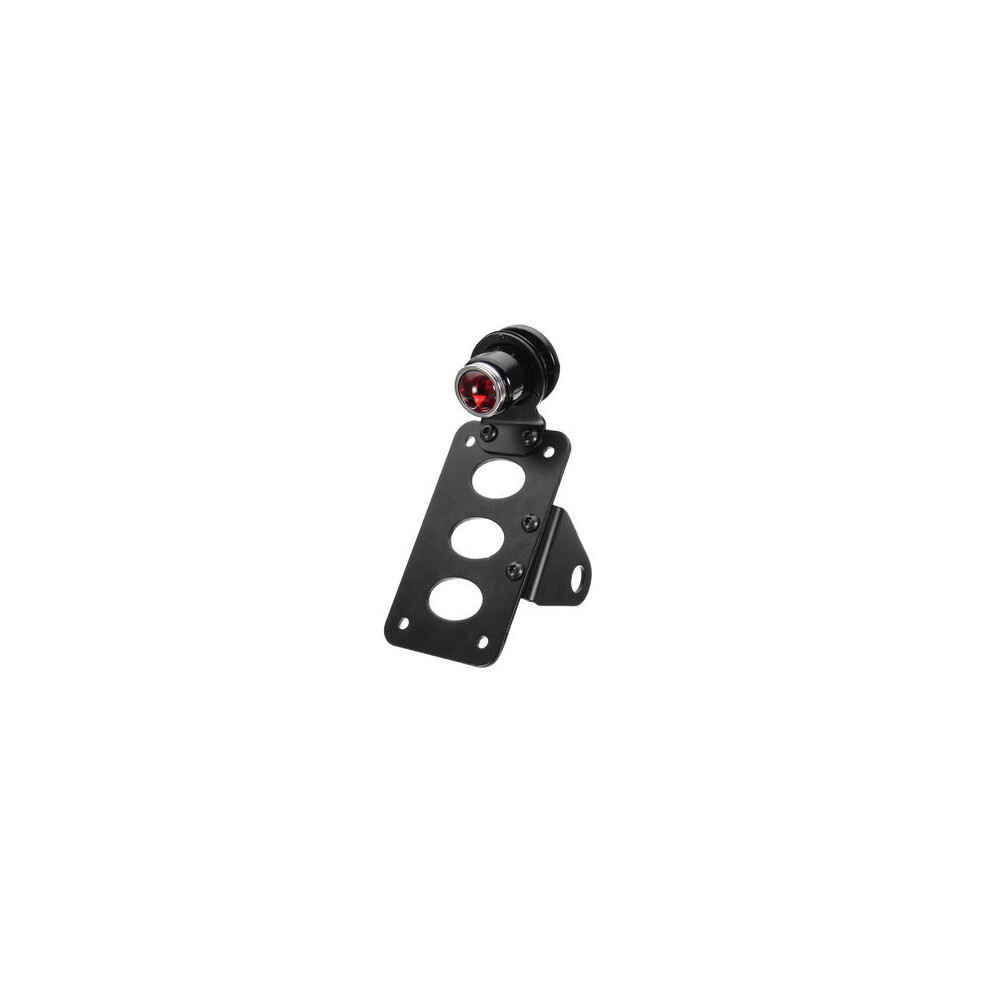 Motorcycle Side Mount Led License Plate Taillight With Bracket For Harley Sportster 5202984934998