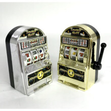 2Pcs Mini Retro Game Console Fruit Slot Machine Hand Fun Funny Birthday Gift Boy S Light Educational Toy Stand Drop Ship for Boy random color