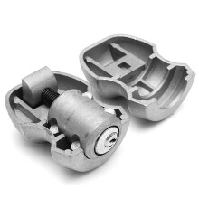 1Set Insertable Hitchlock Trailer Coupling Hitch Lock Tow Ball Caravan For Security