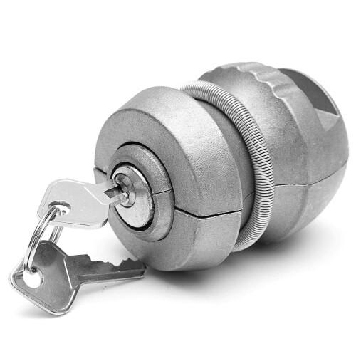 1Set Insertable Hitchlock Trailer Coupling Hitch Lock Tow Ball Caravan For Security 1