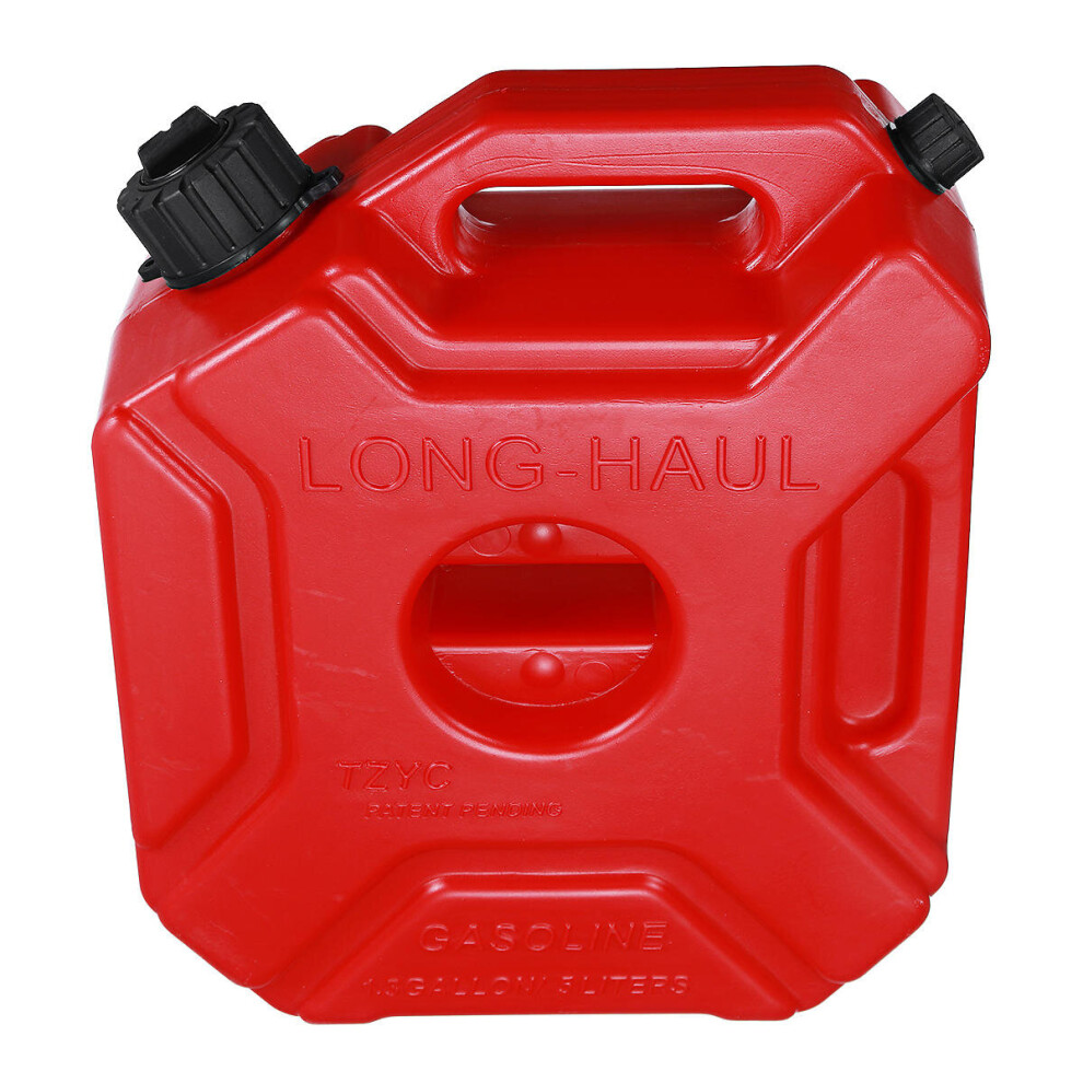 5L Fuel Tank Portable Jerry Can Gas Petrol With Bracket Lock For Atv Utv Motorcycle Car Gokart 4191026508284