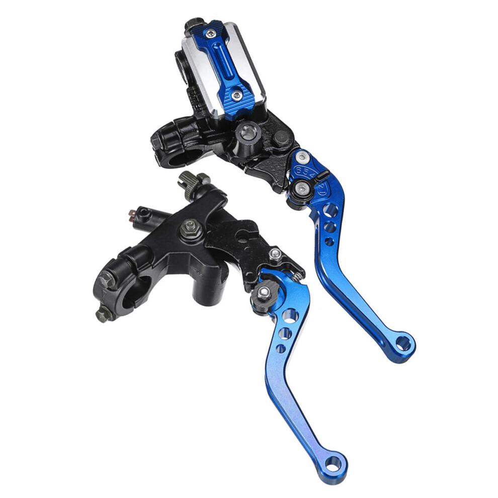 22Mm Front Hydraulic Brake Master Cylinder L/R Hand Pit Pro Quad Dirt Bike Atv Colour Blue 4191026514957