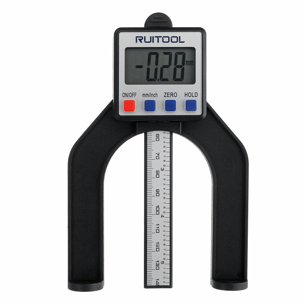 0-80Mm Lcd Digital Height Depth Gauge Slide Caliper Vernier Measuring Kit 840079351739