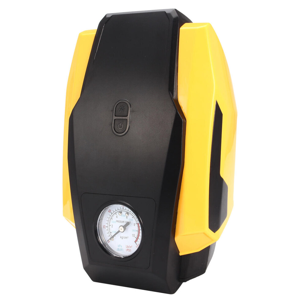 12V Electric Portable Air Compressor Wheel Tire Inflator Pump Tool Power Pumps Equipment 840079084958