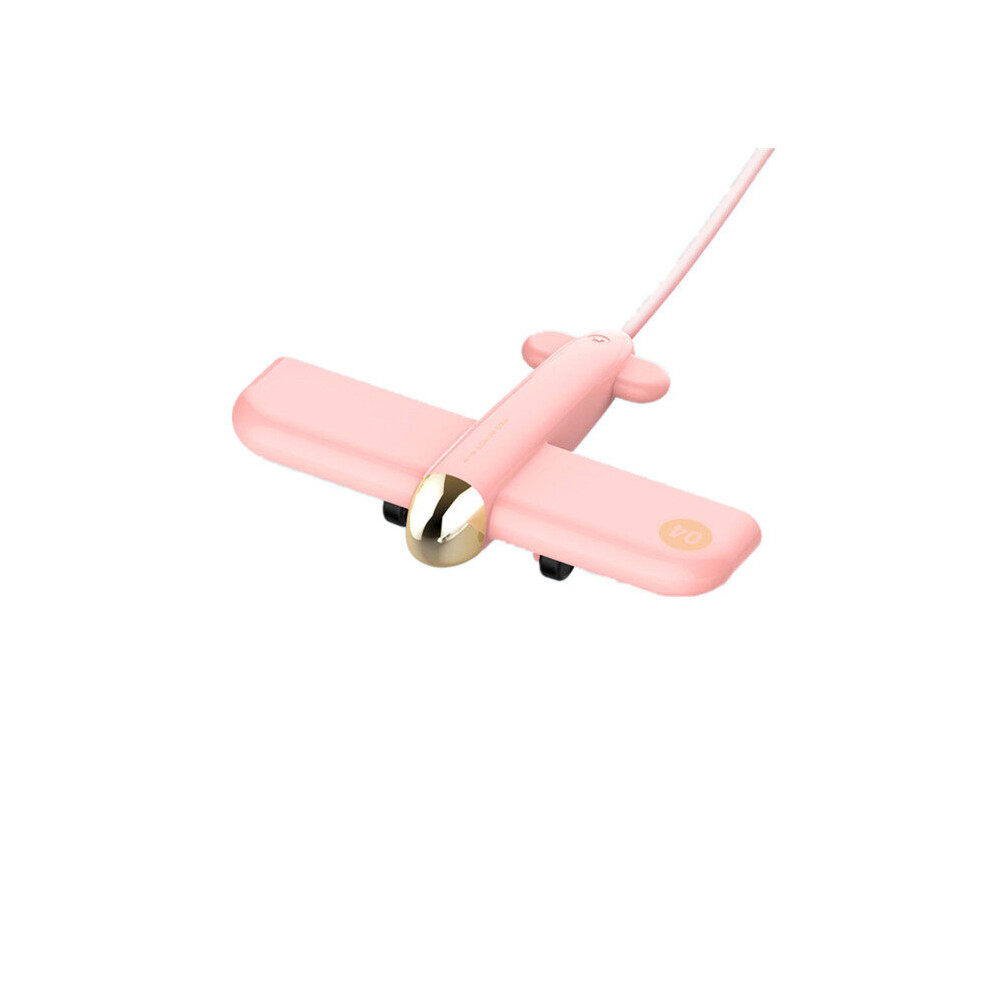 Universal 4 Ports Airplane Shape Usb 2.0 To Usb 2.0 Adapter Usb Splitter Hub For Mobile Phone Tablet Color Pink 7082497833111