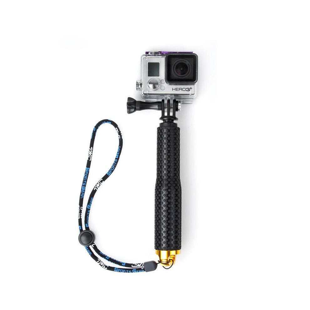 Xtgp207 Waterproof Hand Grip Adjustable Extension Selfie Stick Handheld Monopod Gold 4151093604531