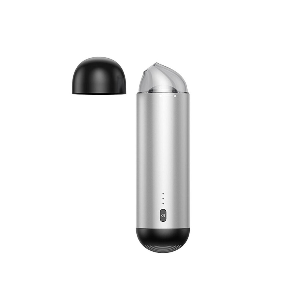 Car Vacuum Portable Wireless Handheld 4000Pa Electric Suction Auto Car Interior Cleaner Home Indoor Mini Vacuum Cleaner Color Silver 4191026508000