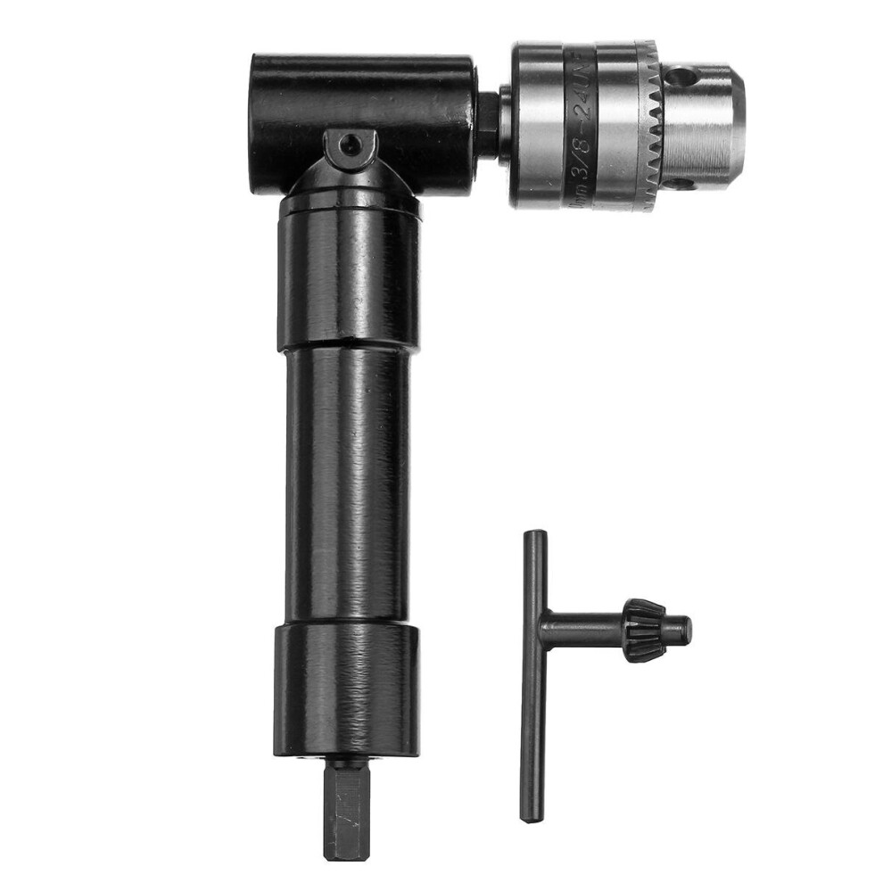 Right Angle Bend Extension 90 Degree Cordless Drill Attachment Adapter Drill Adapter Chuck 840079347688