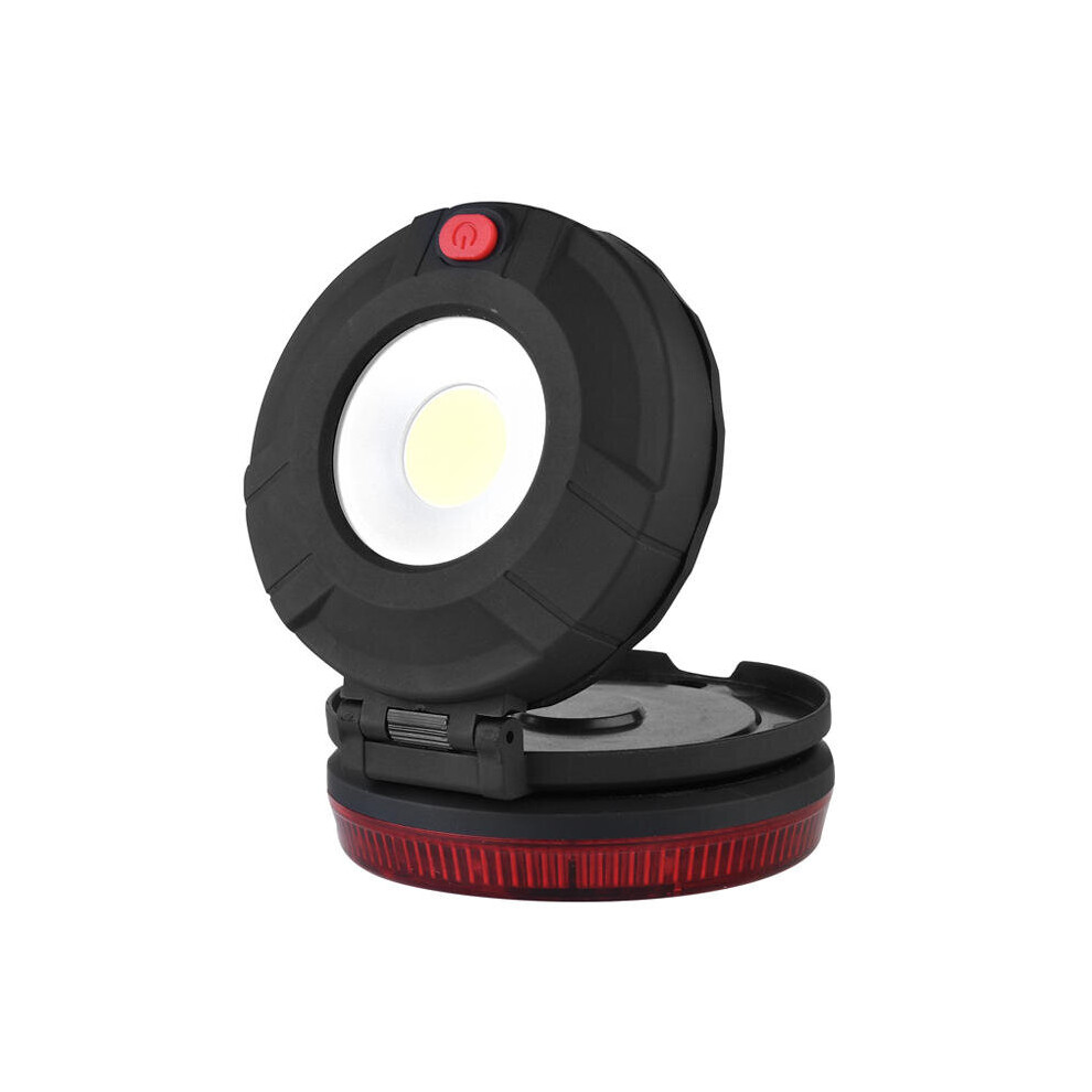 Led+Cob Emergency Flashlight Magnetic Flares Flashing Warning Roadside Safety Worklight 6901722557084