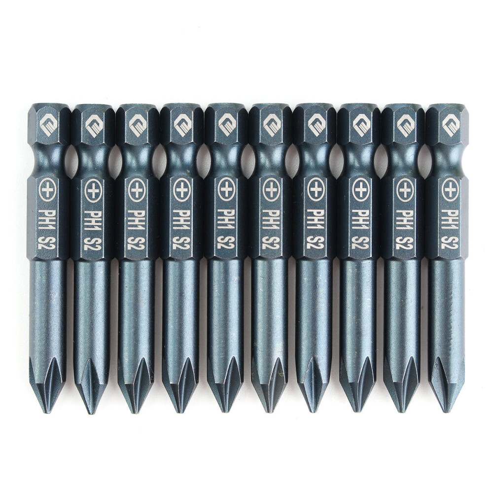 10Pcs 50Mm Batch Head Suit Cross Batch Head Screwdriver Bits 869692698311