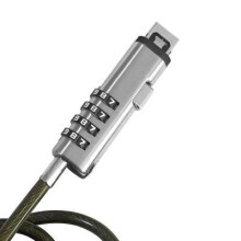 Laptop Anti Theft Lock Security Cable Password Protections 4 Digit