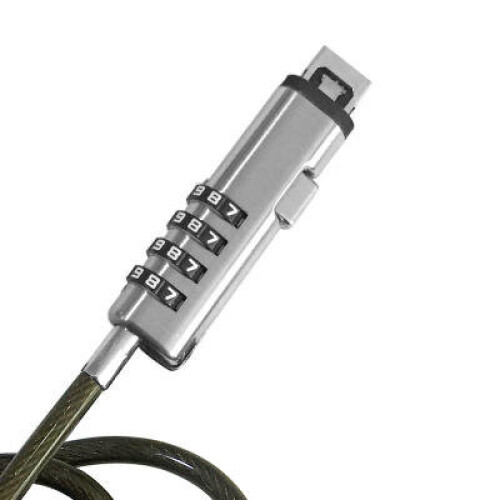 Laptop Anti Theft Lock Security Cable Password Protections 4 Digit 2