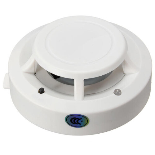 Wireless Smoke Detector Home Security Fire Alarm Photoelectric Sensor System 2