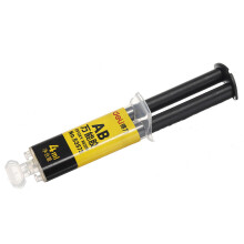 Deli 53573 4ml Needle AB Glue Fast Strongly Automatic Mixing Adhesive Glue for Metal Ceramic Glass Office School Supplies