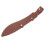 49cm Leather Sheath Saber Cutter Holder Cover Protector Scabbard 6