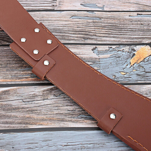 49cm Leather Sheath Saber Cutter Holder Cover Protector Scabbard 1