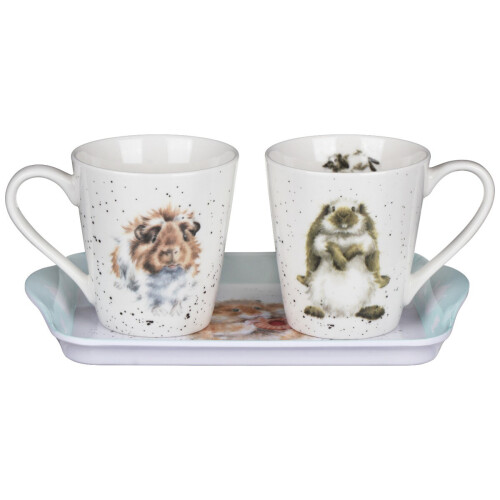 Wrendale Wrendale Designs Diet Starts Tomorrow Mug and Tray Set