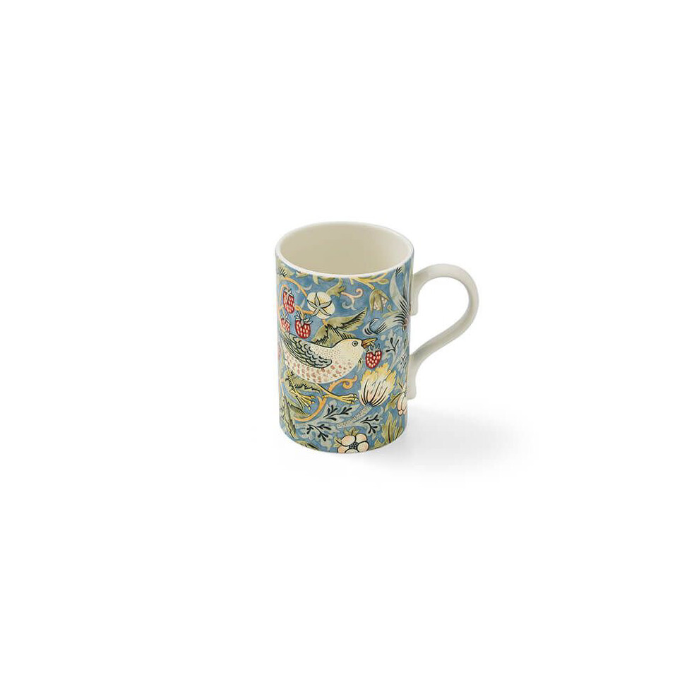 Morris & Co Blue Morris And Co Strawberry Thief Mug
