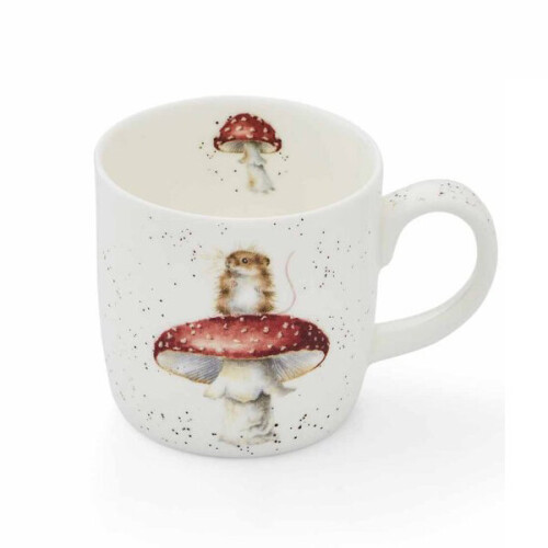 Wrendale Designs He's a Fun-gi Mug – 310ml Fine Bone China (MMSZ5629-XT)