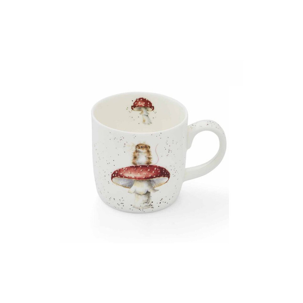 Wrendale Designs He's A Fun-Gi Mug – 310Ml Fine Bone China (Mmsz5629-Xt)