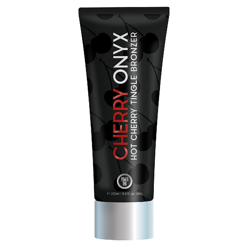 Power Tan Onyx/Cream Cherry Hot Tanning Sunbed Lotion Accelerator Bronzer 250Ml