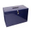 Cathedral Foolscap Metal File & Document Storage Box, Blue HOBL 1