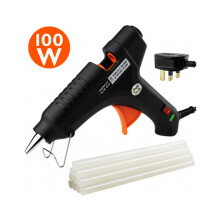 Hot Melt Glue Gun 100w Art & Craft with 11x200mm Glue Sticks Adhesive