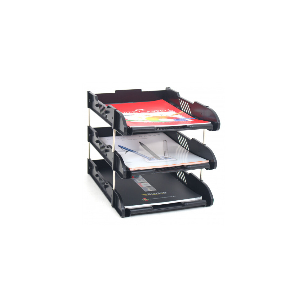 Office Desk Filing, Letter Trays, Paper File Desk Organiser A4 Document Holder