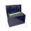 Cathedral Foolscap Metal File & Document Storage Box, Blue HOBL 3