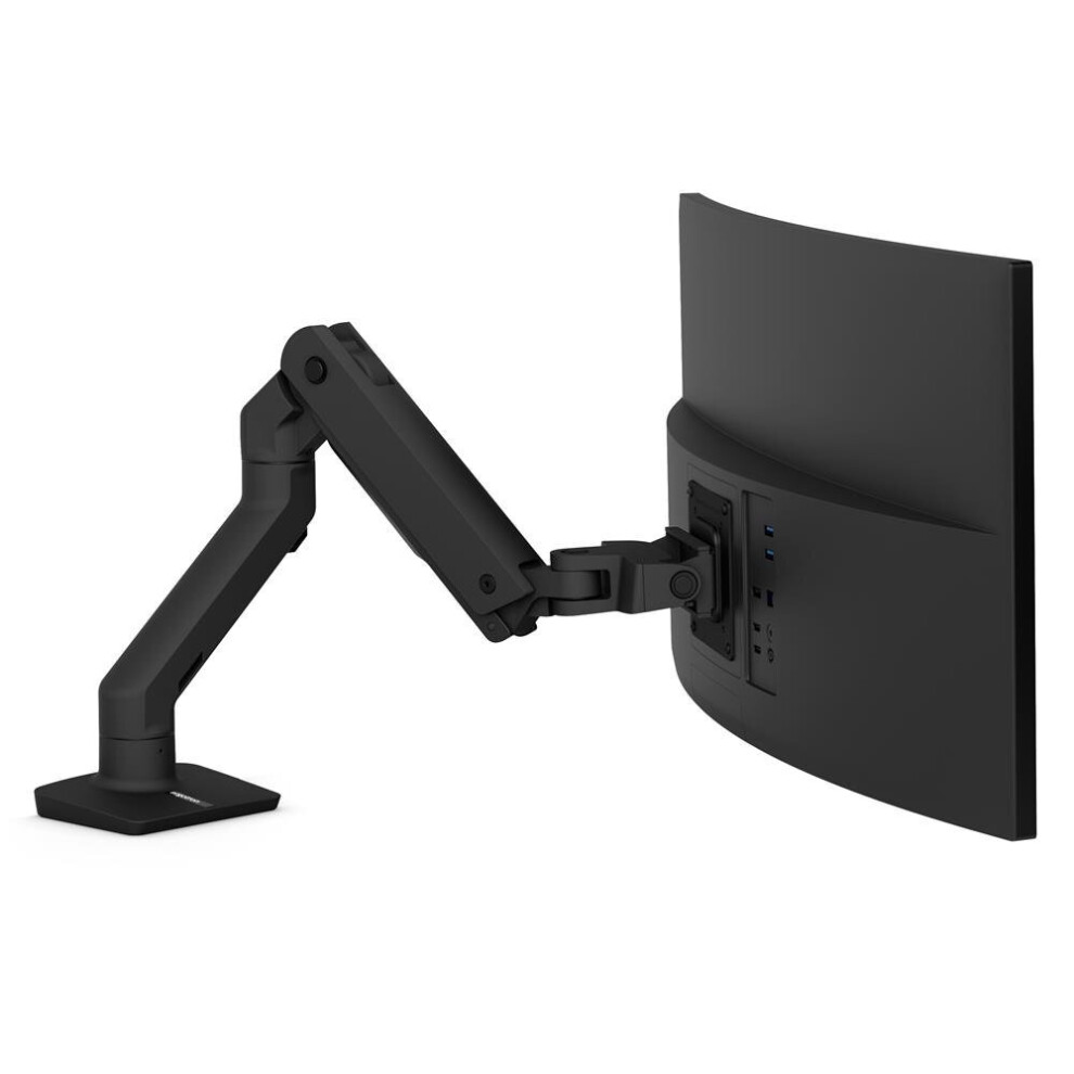 Ergotron Hx Desk Monitor Arm - Mounting Kit (Articulating Arm, Desk Clamp Mount, Grommet Mount, Pivot, Mounting Hardware 698833084474