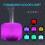 O2389YK 220V 500ML RGB Aroma Diffuser with Black Controller UK Plug 17