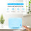 O2389YK 220V 500ML RGB Aroma Diffuser with Black Controller UK Plug 6