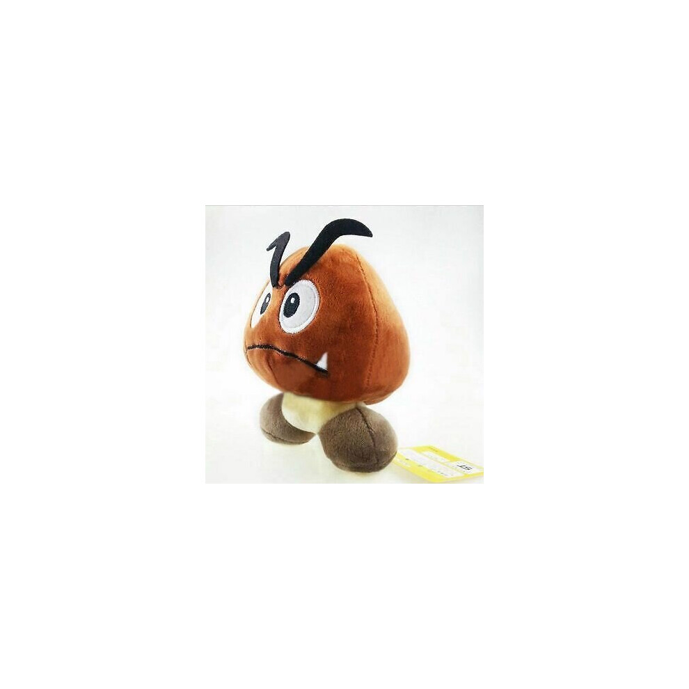 (15cm Sad Goomba) Super Mario Bros Sad Goomba Stuffed Plush Doll