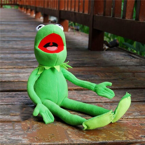 Kermit ο βάτραχος μαλακό λούτρινο παιχνίδι μαλακή κούκλα 1