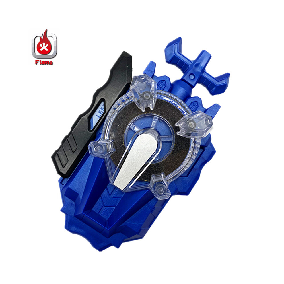 (Blue) Beyblade Burst Sparking Bey Lr String Launcher Blue